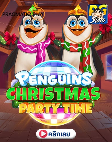 Penguins Christmas Party Time ทดลองเล่นสล็อต
